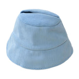 Maxbell Plush Doll Hat for 17cm Doll Headgear Plush Figure Hat Plush Doll Bucket Hat Blue