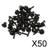 Maxbell 50xCar Body Plastic Push Pin Rivet Fasteners Trim Moulding Clip Assortment B50