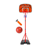 Maxbell Kids Basketball Hoop and Ball Set with Air Pump for Backyard Playing Outdoor 165cm