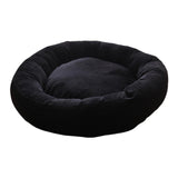 Maxbell Cat Bed Autumn Winter Washable Indoor Pet Cat Nest for Dog Kitten Pomeranian black L