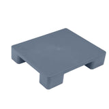 Maxbell Plastic Pallet Lightweight Basement Pallet for Restaurant Garage Supermarket Gray