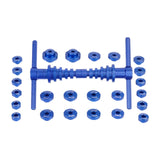 Maxbell Bike Hub BB Axis Installation Set Sturdy for Wheels Blue Tapered Press Block