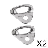 Maxbell 2x2 Pieces 25KN Mountaineering Rock Climbing Bolt Hanger Expansion Screw Piton