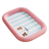 Maxbell Pet Cooling Pad Thickened Cooling Mat for Indoor Outdoor Cats and Small Dogs Pink