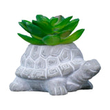 Maxbell Turtle Succulent Planter Pot Cute Simulated for Hotel Gift Table Centerpiece