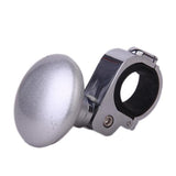 Maxbell Auto Car Steering Wheel Spinner Knob Auxiliary Booster - Silver
