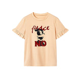 Maxbell Maxbell Women's T Shirt Summer Female Trendy Crewneck Shirt for Holiday Walking Trip M
