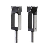 Maxbell 2 Pieces Tapered Snug Plug Cutters 13MM 1/2 Inch Shank 30mm + 35mm