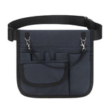 Maxbell 2xNurse Fanny Pack Waist Pouch Organizer Multiple Pocket Tape Holder Storage Dark Blue