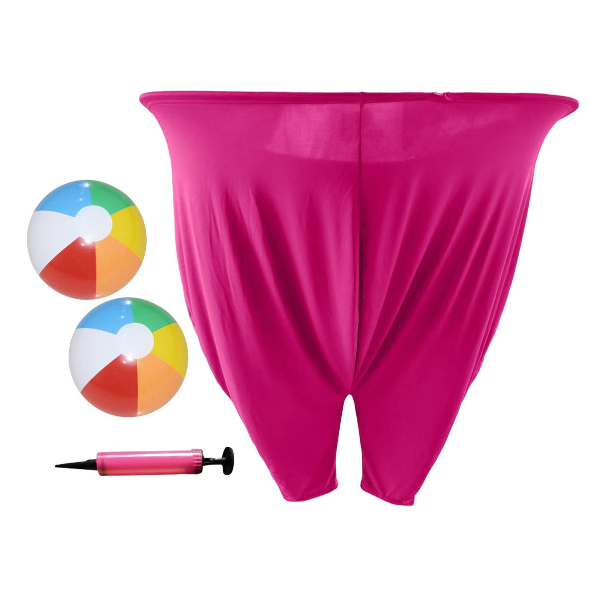 Maxbell Granny Pants Outdoor Game Props Toss Game for Backyard Team Competitions BBQ rose red