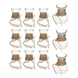 Maxbell Maxbell Small Vases Flower Arrangement Decorative for Gift Table Centerpiece Wedding 12x  with rope