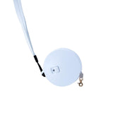 Portable Retractable Dog Leash Pet Leads for Dogs Medium Small Pet Walking 3m white round - Aladdin Shoppers