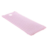Non-slip Massage Table Sheet Cover with Face Down Cradle Cushion 185x70cm