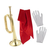 Brass Trumpet 32cm Trumpet for Professionals Training Performance