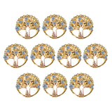 Maxbell Maxbell 10Pcs Nail Art Tips Rhinestone Glitter Jewelry Decoration Rhinestones 14