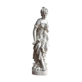 Maxbell Angel Statue Desktop Ornament Angel Sculpture for Home Memorial Gift Bedroom hug flower