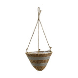 Maxbell Maxbell Hanging Planter Basket Multifunctional Plant Holder for Patio Balcony Indoor Gray