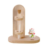 Maxbell Pet Keepsake Box Gift Wood Cats Whisker Collector for Pets Puppy Dogs Style B