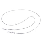 Maxbell Punk Steel Snake Chain Link Eyeglass Sunglass Cord String Strap +25 Holder Ends