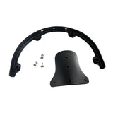 Maxbell Tom Holder Stand Metal Tom Hoop Suspensions Mount for Drum Player Accessories Black 10inch