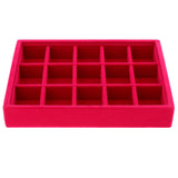 Maxbell 3 set Stackable Jewelry Display Tray Organizer Showcase