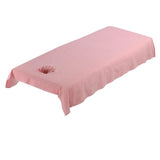 Maxbell Maxbell Washable Cotton Acupuncture Massage Table Bed Fitted Pad Cover Sheet Pink
