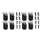 8 Pieces Tapestry Wall Hanging Clamps Farmhouse Bathroom Metal Quilt Hangers