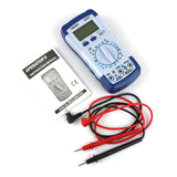 Maxbell Maxbell LCD Digital Multimeter DC AC Voltage Multi-Tester A830L-Blue with White