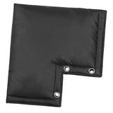 Maxbell Winter Outdoor Faucet Cover Garden Tap Insulated Frostless Faucet Sock Black 30.5 cmx33 cm