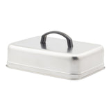 Maxbell Basting Cover BBQ Accessories Metal Grill Lid for Steaks Sandwiches Barbecue Length 30 cm