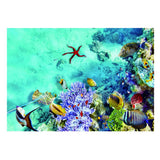 Maxbell Maxbell Aquarium Background Fish Tank Wallpaper Sticker Background Decor 76x46cm