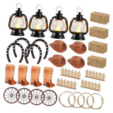 Cowboy Theme Party Decors Set Lightweight Funny Mini Creative Party Supplies