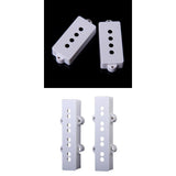 Maxbell 2 Pickup Covers 28.5MM Space plastic 4-string for Electric P Bass+2 Pickup Cover