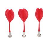 Maxbell Maxbell 3Pcs Bullseye Target Game Red Plastic Magnetic Darts