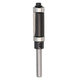 Maxbell 1/4'' Shank Top & Bottom Bearing Flush Trim Router Bit 12.7x25mm Black - Aladdin Shoppers