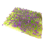 Maxbell Static Grass Tuft Accessory Simulation Turf for Train Scenery Layout Railway violet green