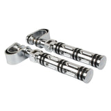 Maxbell Motorcycle Foot Pegs Bracket Foot Pedals for Electric Bicycle Motorbike