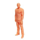 Maxbell 1/64 Scale People Figure Character Doll for Micro Landscape Miniature Scene