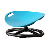 Maxbell Kids Swivel Chair Ergonomic Non Slip Sensory Toy for Living Room Indoor Home Blue