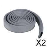 Maxbell 2xHydration Pack Drink Tube Cover for Water Pipe Insulation Cover Drinking Bag Gray