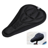 Maxbell 2xCycling MTB Bike Bicycle 3D Sponge Saddle Seat Cover Cushion Soft Pad Black