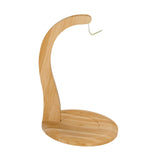 Maxbell Banana Holder Stand Multifunction Portable Banana Holder Stand Hook for Home wood color