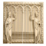 Maxbell 1 Pair Thermal Insulated Blackout Window Curtain Panel Goddess - Aladdin Shoppers