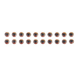 Maxbell 20pcs Waterproof 4D Fishing Lure Eyes For Fly Tying Jigs Craft Dolls 7mm - Aladdin Shoppers