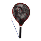 Maxbell Fly Fishing Net Portable Hand Fish Landing Net for Boat Saltwater Freshwater L