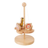 Maxbell Baby Rotating Toy Brain Development Wooden Toy for 12-18 Months Party Favors