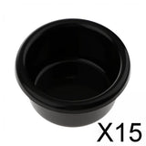 Maxbell 15xCar Marine Boat RV Camper Caravan Plastic Cup Drink Can Holder 100mm Black