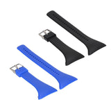 Maxbell 2 Fashion Silicone Watch Band Replacement Strap For Polar FT4 FT7 FT Watch Black Blue