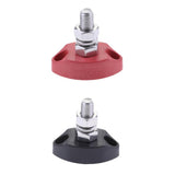 Maxbell Junction Block Power Post Set Insulated Terminal Stud Black Red 6mm