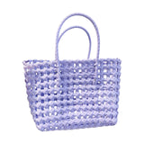 Maxbell Women's Woven Handbag Stylish Top Handle Bag for Commuting Vacation Shopping